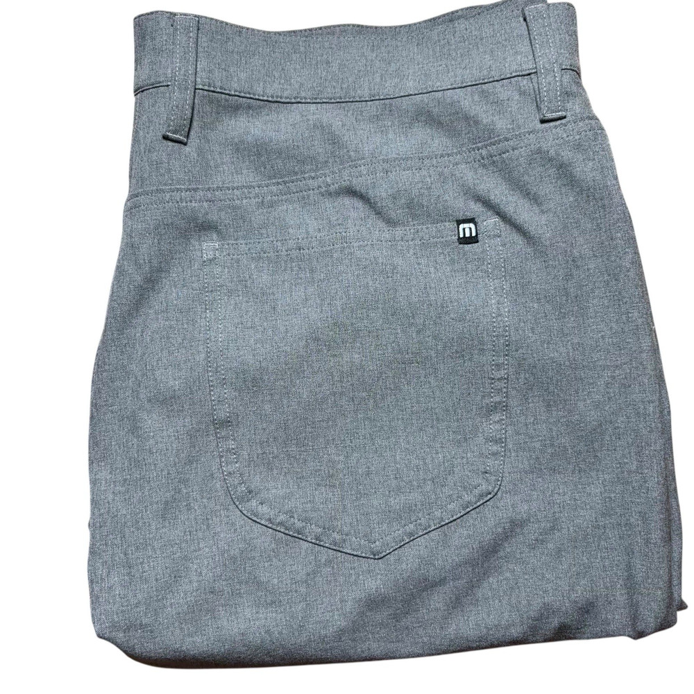 TRAVIS Mathews Golf Pants Men's size 38 x 32 Gray Performance Activewear outdoor